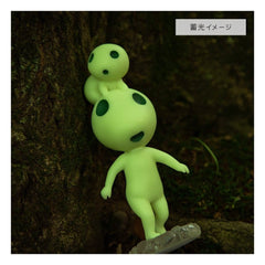 Princess Mononoke Statue Small and Big Kodama 4990593552733