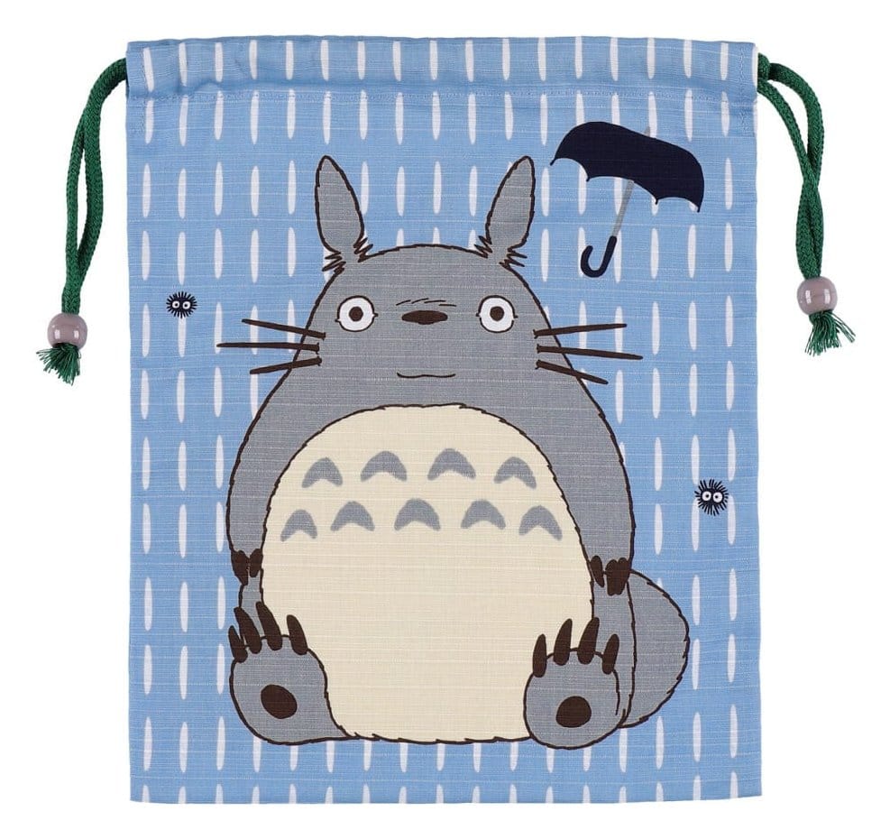 My Neighbor Totoro Cloth Bag Big Totoro Blue 4990593552764
