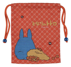 My Neighbor Totoro Cloth Bag Middle Totoro Orange 4990593552771