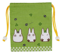 My Neighbor Totoro Cloth Bag Small Totoro Green 4990593552788