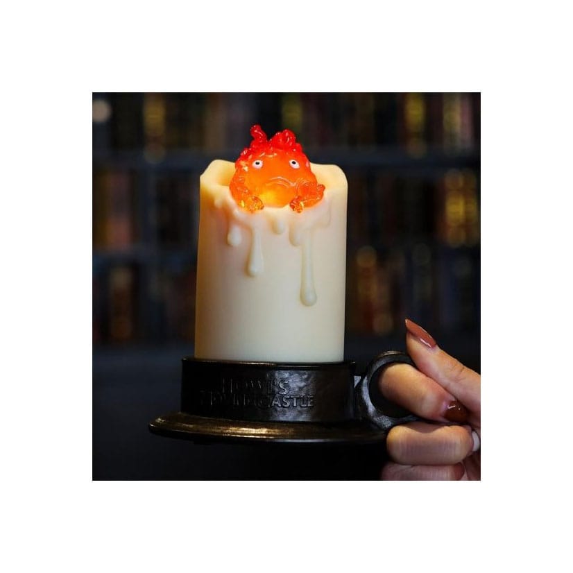 Howl's Moving Castle Light Illuminated Calcifer & candle 13 cm  4990593482207