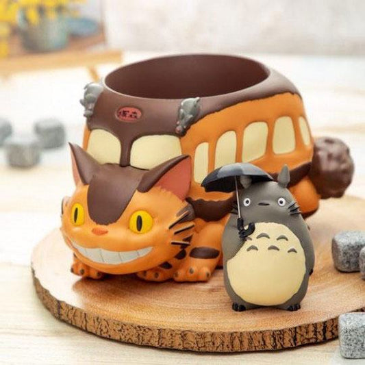 My Neighbor Totoro Diorama / Storage Box Catbus & Totoro 4990593413027