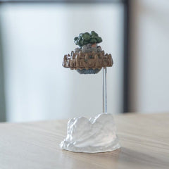 Castle in the Sky Statue Magnet Flying Castle 13 cm 4990593449880