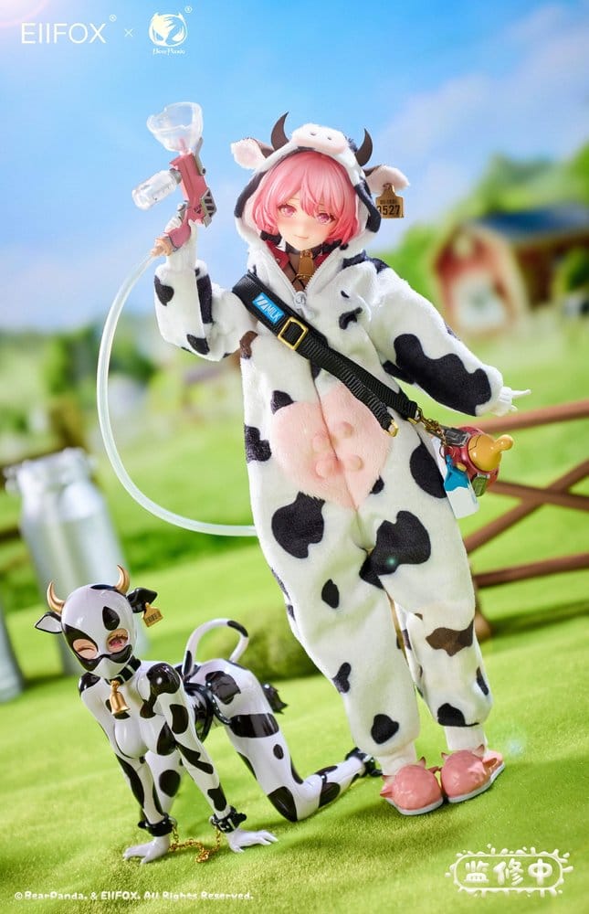 Original Character Action Figure 1/8 Eiifox & BearPanda Nyuugyuu Momo 21 cm     6977577880059