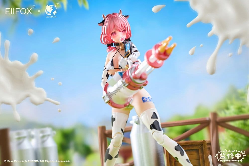 Original Character Action Figure 1/8 Eiifox & BearPanda Nyuugyuu Momo 21 cm     6977577880059