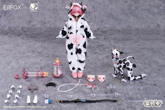 Original Character Action Figure 1/8 Eiifox & BearPanda Nyuugyuu Momo 21 cm     6977577880059