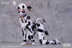 Original Character Action Figure 1/8 Eiifox & BearPanda Nyuugyuu Momo 21 cm     6977577880059