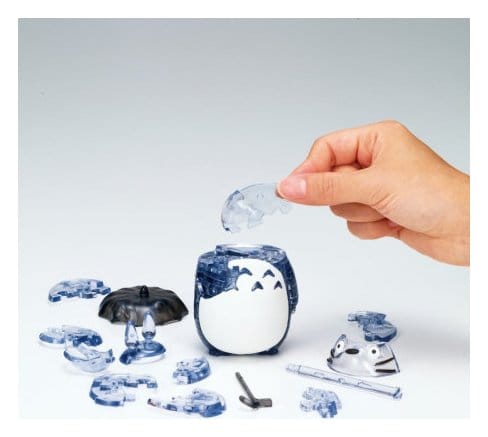 My Neighbor Totoro Kumukumu Crystal Figurine Totoro Umbrella 4977524486602