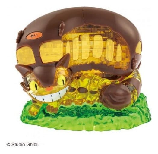 My Neighbor Totoro Kumukumu Crystal Figurine Catbus 4977524488637