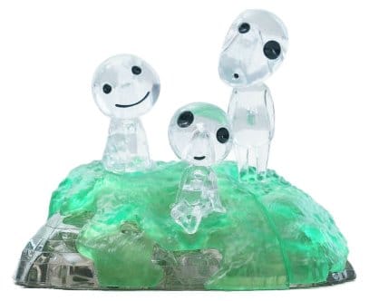 Princess Mononoke Kumukumu Crystal Figurine Kodama 4977524489238
