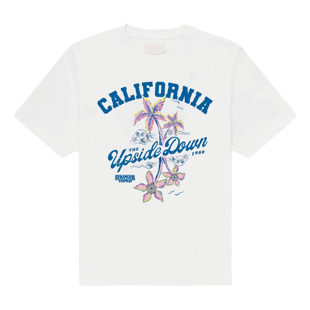 Stranger Things T-Shirt California Upside Down Size S 5063609728589