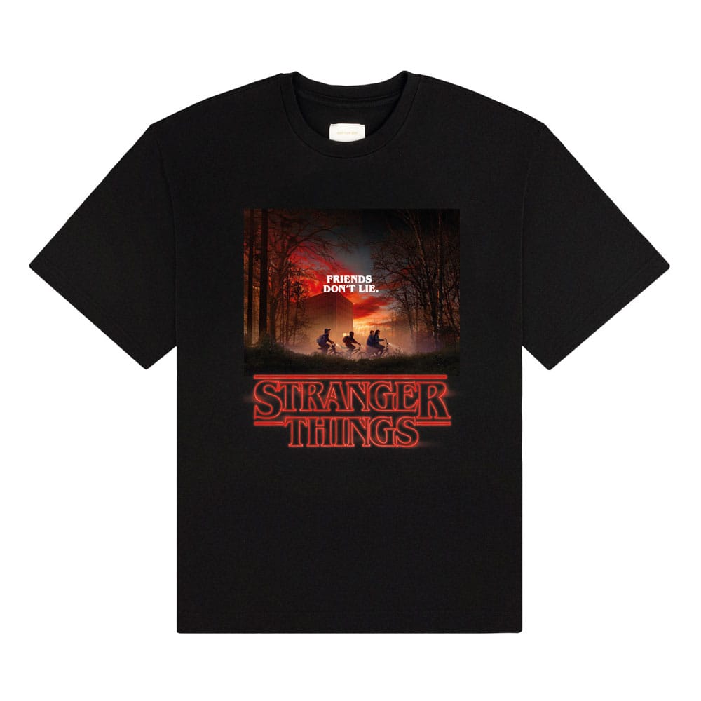 Stranger Things T-Shirt Friends Don't Lie Size S 5063610000001