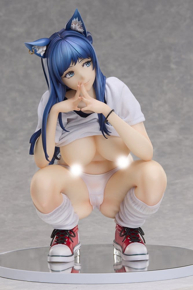 Original Character PVC Statue 1/4 Shizune Hisaka P.E. Uniform Ver. 26  cm         4589890603004