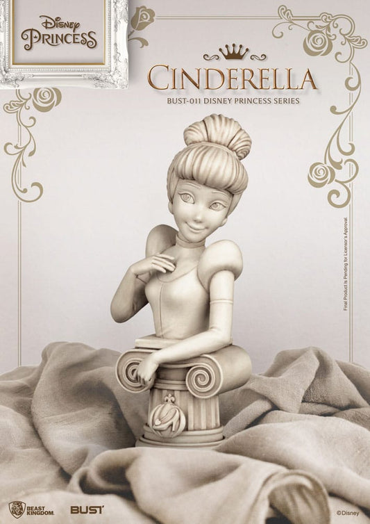 Disney Princess Series PVC Bust Cindarella 15 4711203457282