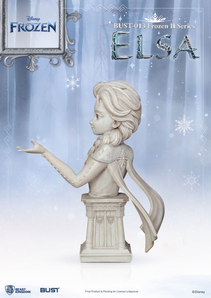 Frozen II Series PVC Bust Elsa 16 cm 4711385246032