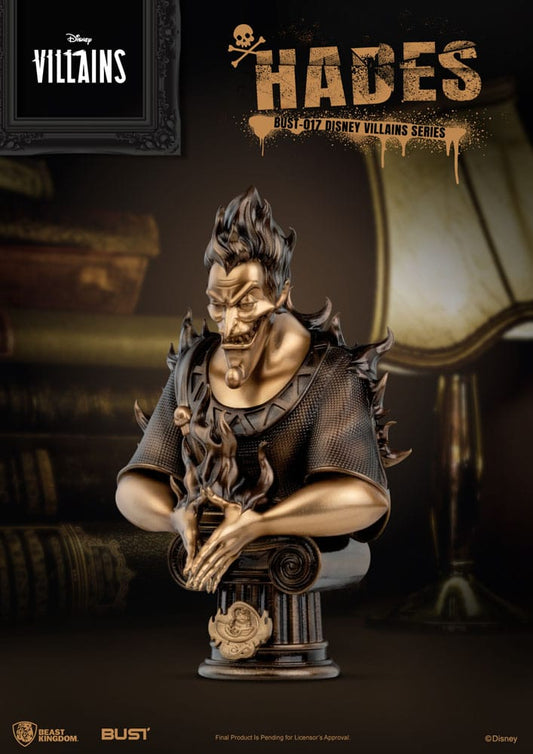 Disney Villains Series PVC Bust Hades 16 cm 4711203459743