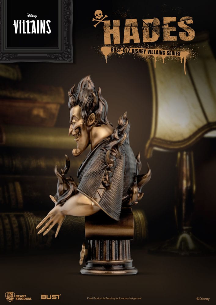 Disney Villains Series PVC Bust Hades 16 cm 4711203459743
