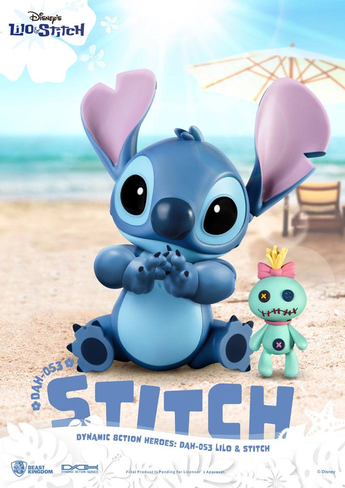 Lilo & Stitch Dynamic 8ction Heroes Action Figure 1/9 Stitch 18 cm 4711203444817