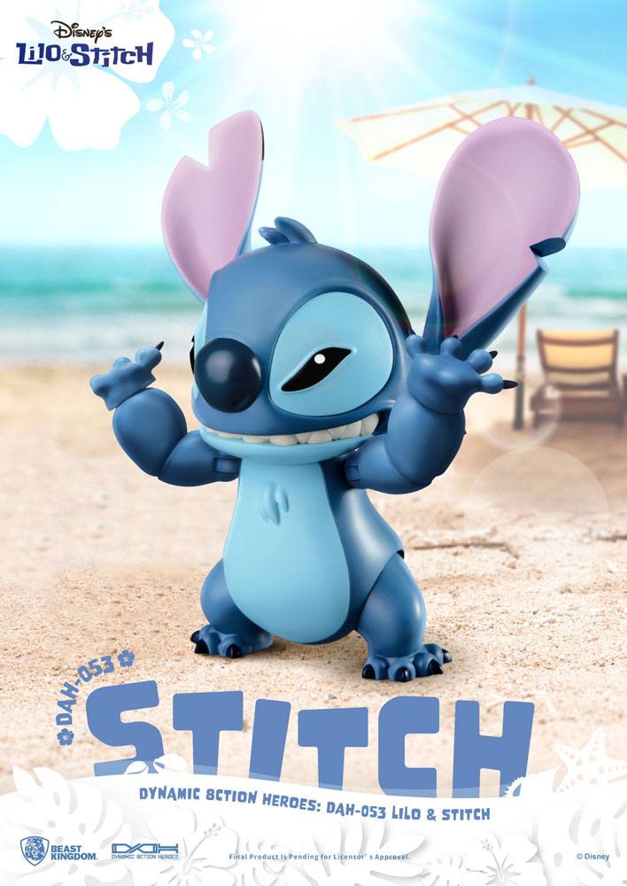 Lilo & Stitch Dynamic 8ction Heroes Action Figure 1/9 Stitch 18 cm 4711203444817