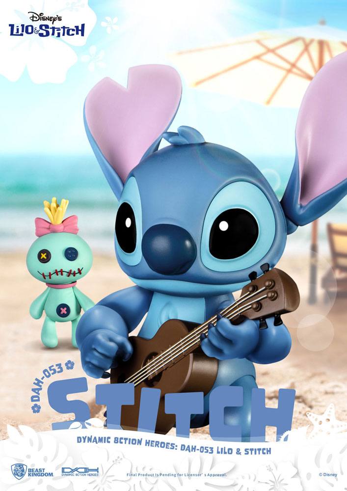 Lilo & Stitch Dynamic 8ction Heroes Action Figure 1/9 Stitch 18 cm 4711203444817