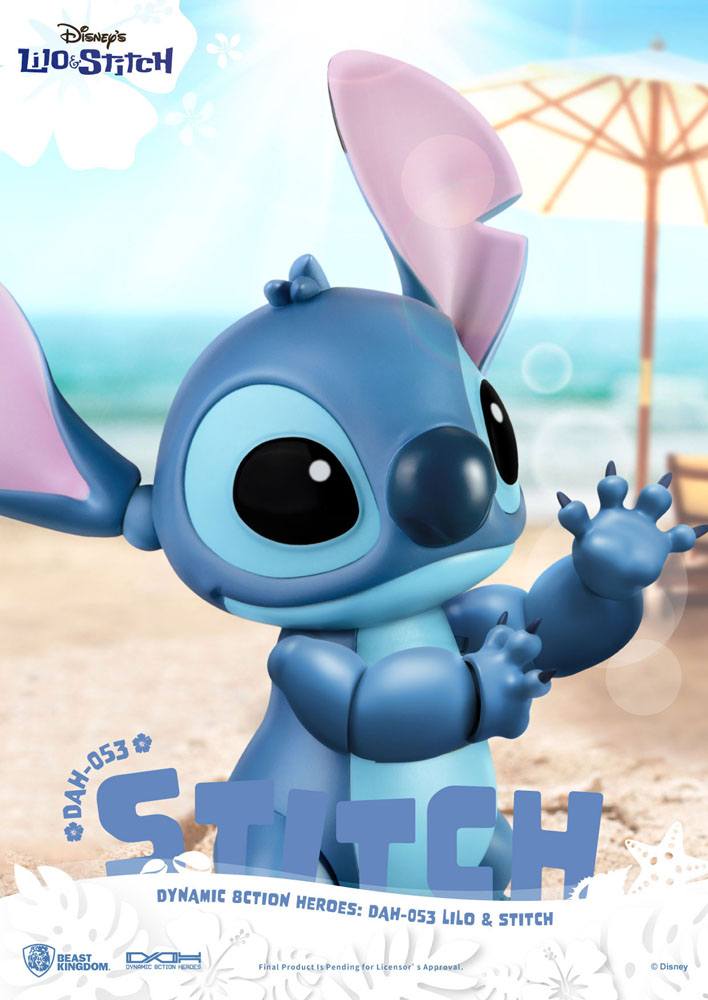 Lilo & Stitch Dynamic 8ction Heroes Action Figure 1/9 Stitch 18 cm 4711203444817