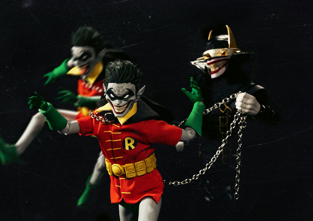 DC Comics Dynamic 8ction Heroes Action Figure 1/9 The Batman Who Laughs and his Rabid Robins DX 20 cm 4710586069068