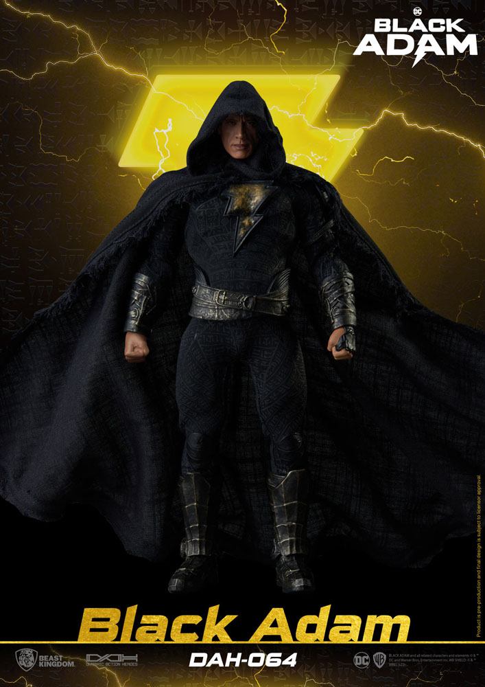 Black Adam Dynamic 8ction Heroes Action Figur 4711203454687