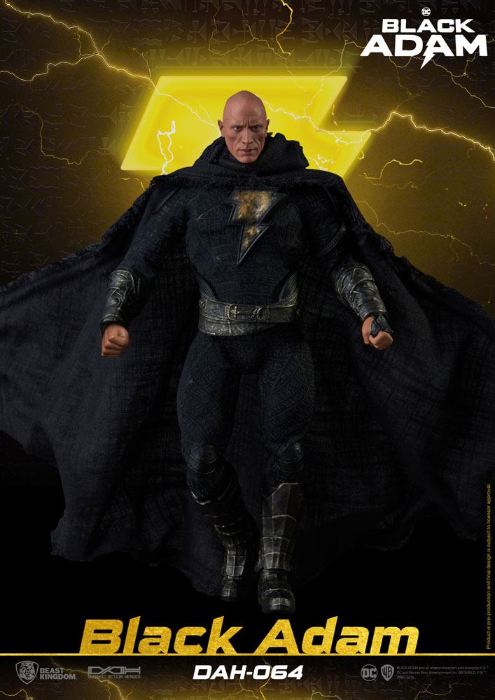 Black Adam Dynamic 8ction Heroes Action Figur 4711203454687