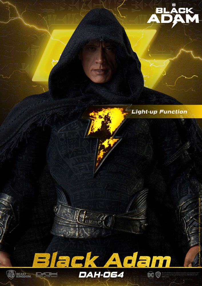 Black Adam Dynamic 8ction Heroes Action Figure 1/9 Black Adam 18 cm 4711203454687