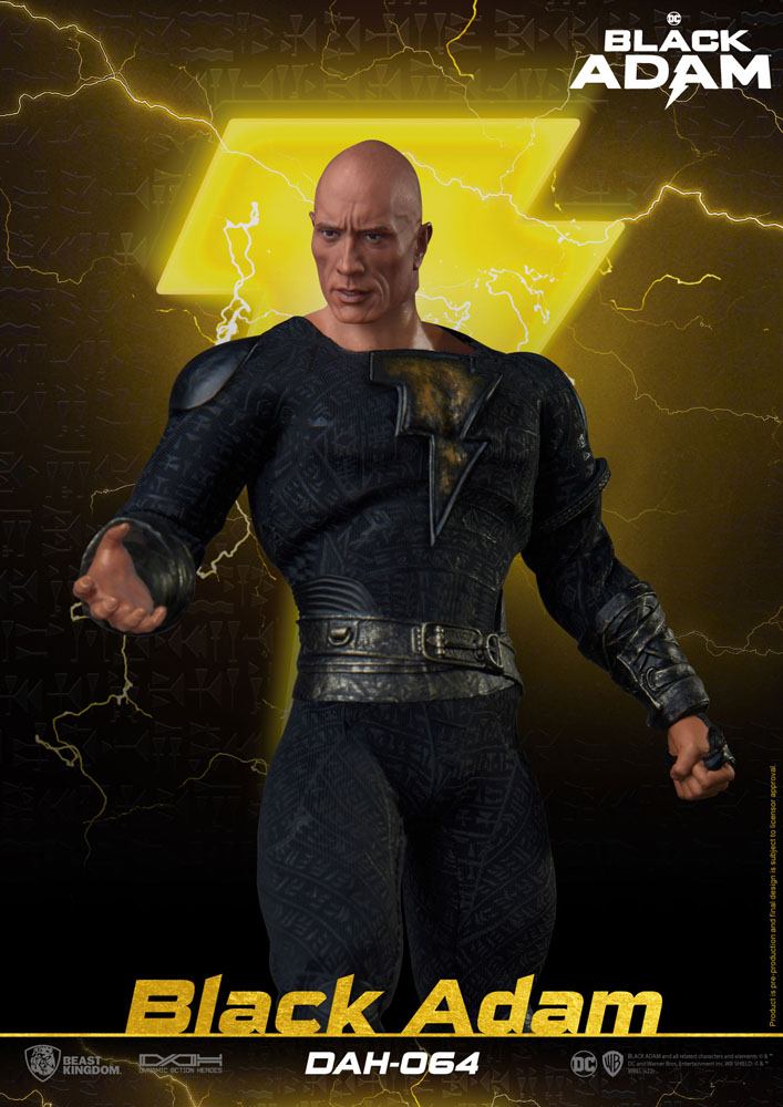 Black Adam Dynamic 8ction Heroes Action Figur 4711203454687