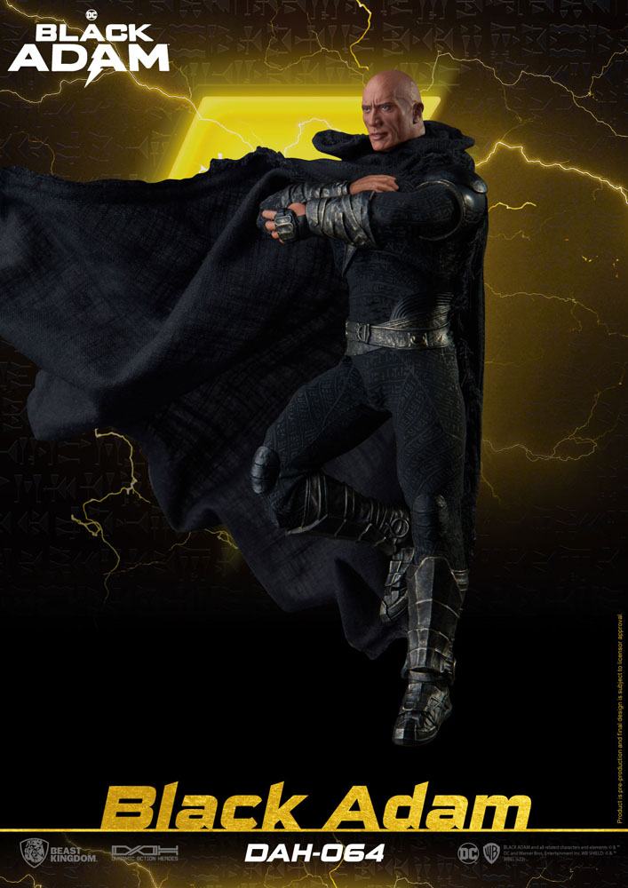 Black Adam Dynamic 8ction Heroes Action Figure 1/9 Black Adam 18 cm 4711203454687