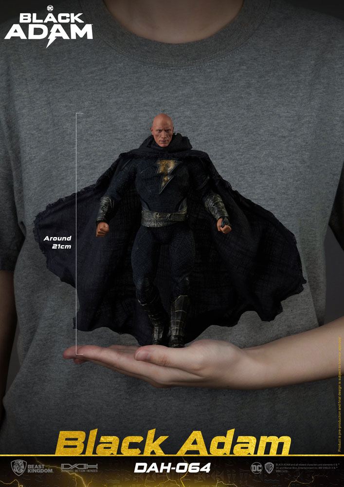 Black Adam Dynamic 8ction Heroes Action Figure 1/9 Black Adam 18 cm 4711203454687