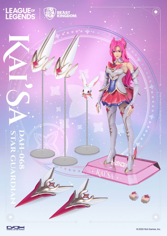 League of Legends Dynamic 8ction Heroes Action Figure 1/9 Star Guardian Kai'Sa 19 cm 4711203452591