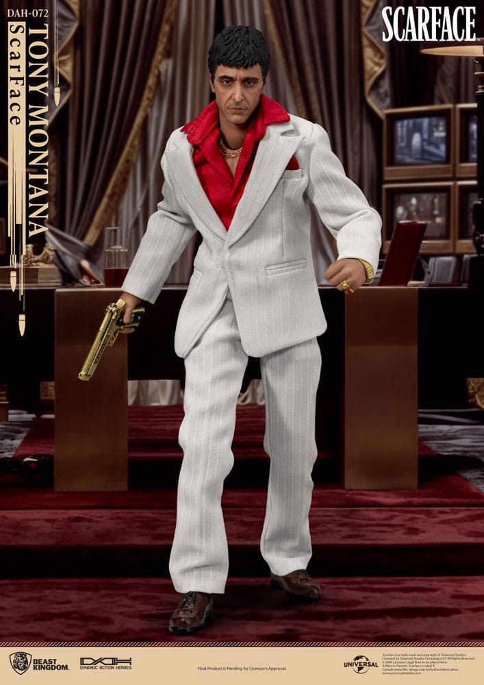 Scarface (1983) Action Figure Tony Montana 20 cm 4711385242195