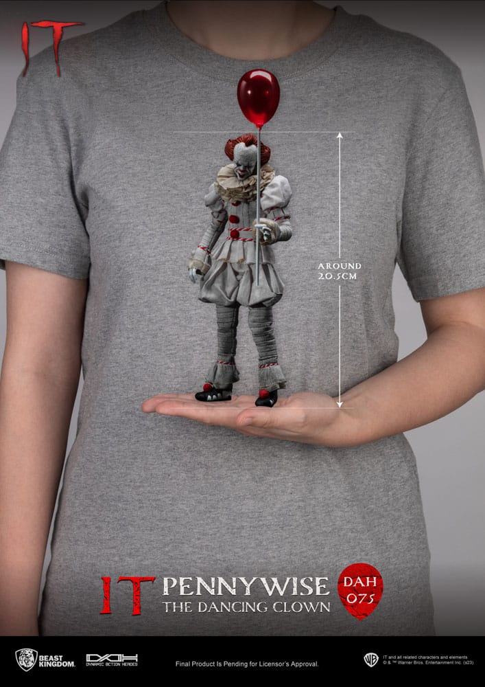 Stephen Kings It Dynamic 8ction Heroes Action Figure 1/9 Pennywise 21 cm 4711385242201
