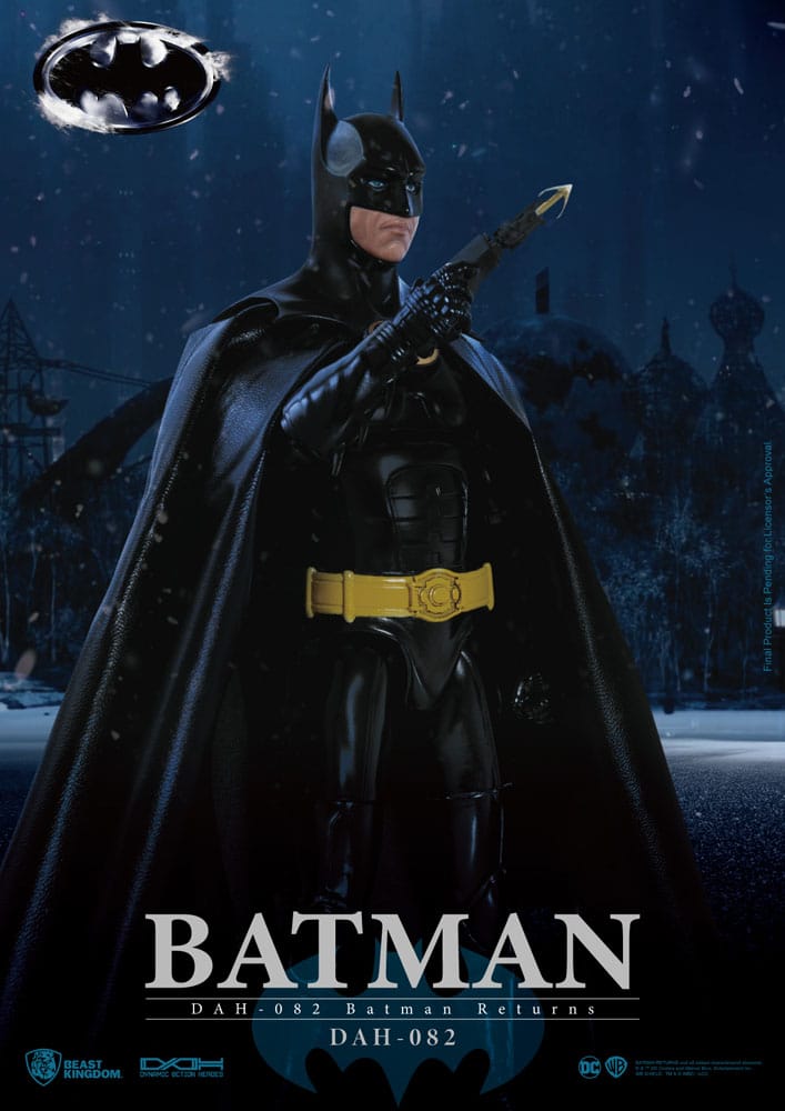 DC Comics Dynamic 8ction Heroes Action Figure 1/9 Batman Returns Batman 21 cm 4711385243321