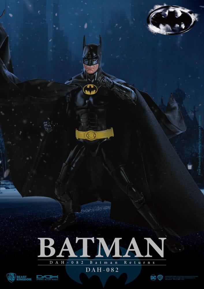DC Comics Dynamic 8ction Heroes Action Figure 1/9 Batman Returns Batman 21 cm 4711385243321