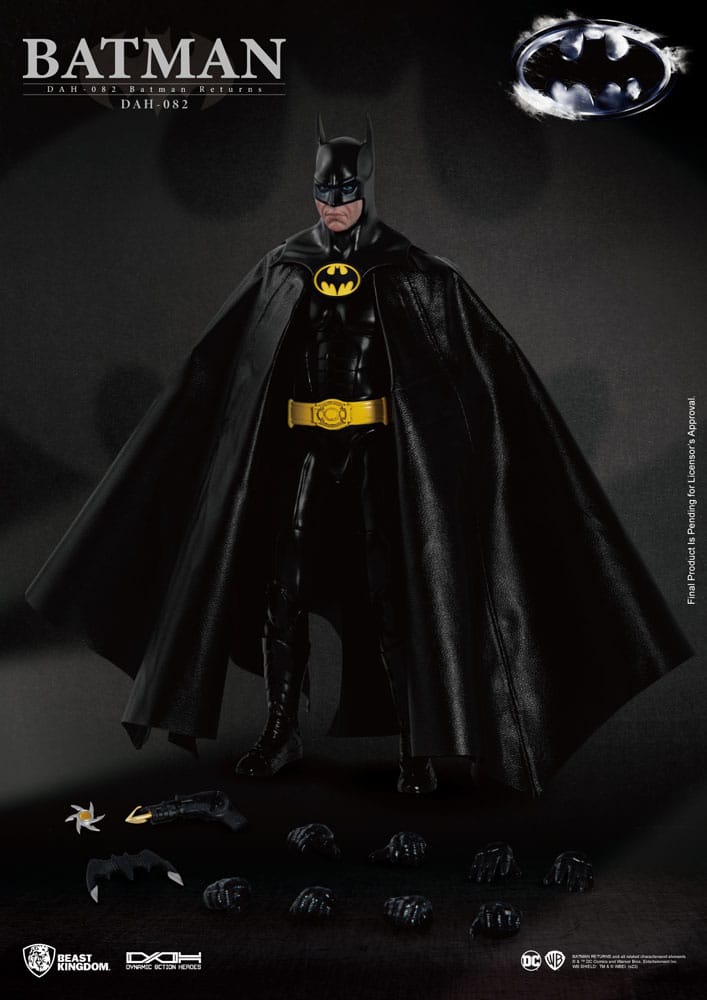 DC Comics Dynamic 8ction Heroes Action Figure 1/9 Batman Returns Batman 21 cm 4711385243321