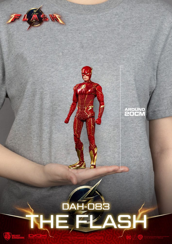 The Flash Dynamic 8ction Heroes Action Figure 1/9 The Flash 24 cm 4711385241044