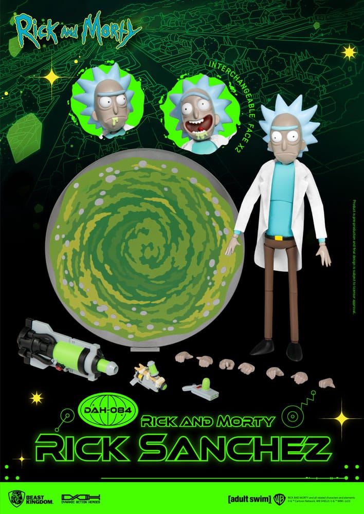 Rick and Morty Dynamic 8ction Heroes Action F 4711385241143