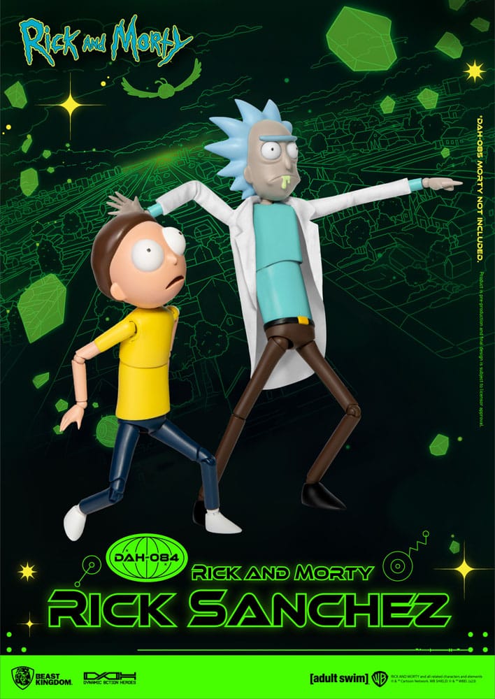 Rick and Morty Dynamic 8ction Heroes Action F 4711385241143