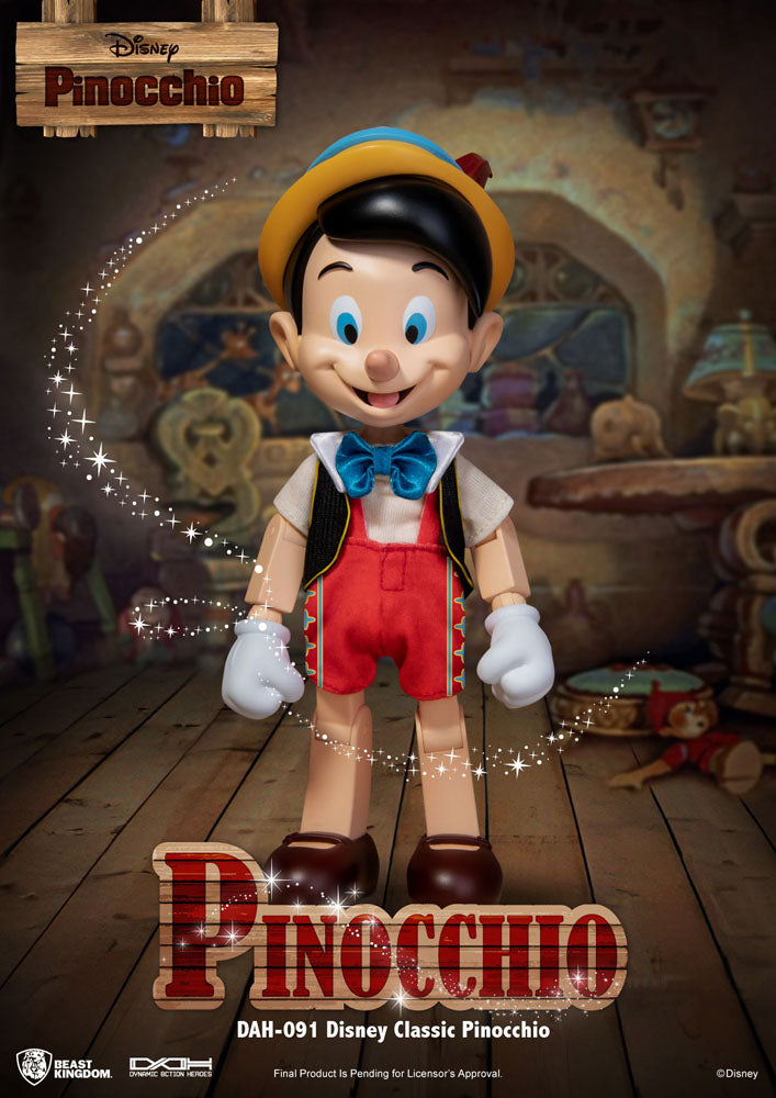 Disney Classic Dynamic 8ction Heroes Action Figure 1/9 Pinocchio 18 cm 4711203456711