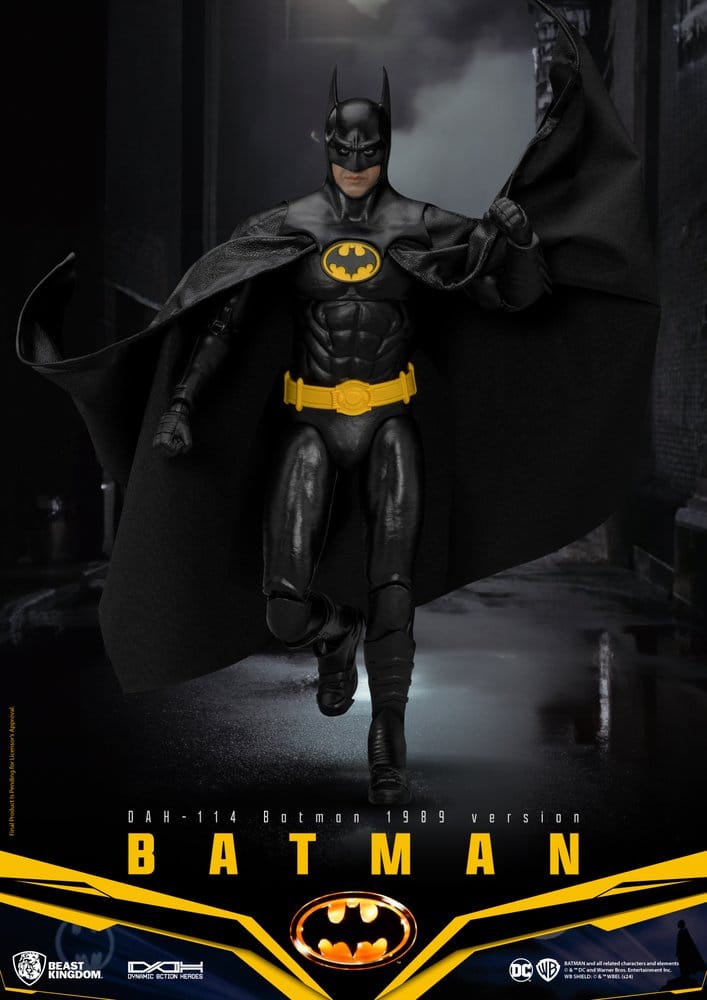 DC Comics Dynamic 8ction Heroes Action Figure Batman 1989 Standard Version 21 cm 4711694560386