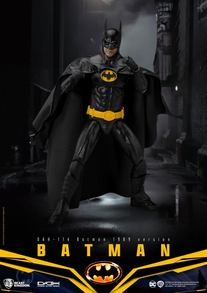DC Comics Dynamic 8ction Heroes Action Figure Batman 1989 Standard Version 21 cm 4711694560386