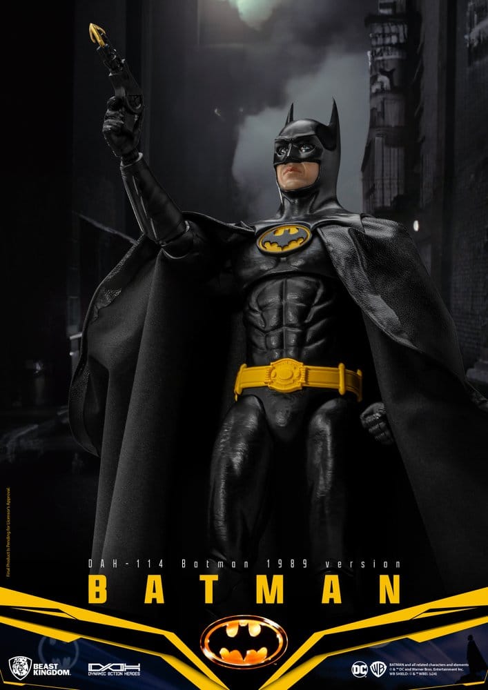 DC Comics Dynamic 8ction Heroes Action Figure Batman 1989 Standard Version 21 cm 4711694560386
