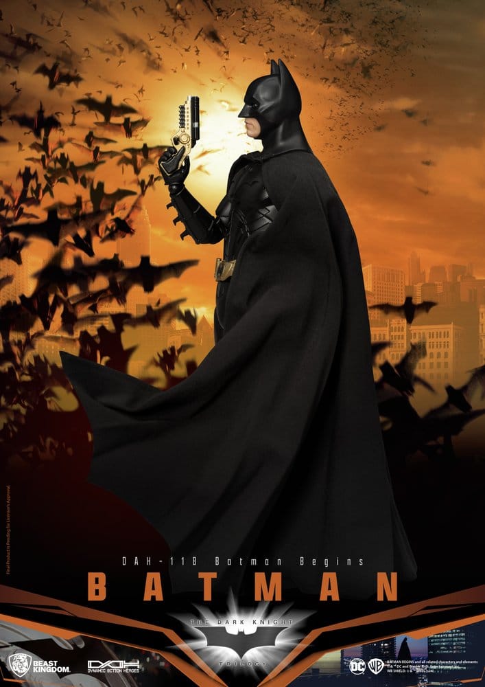 DC Comics Dynamic 8ction Heroes Action Figure Batman (Batman Begins) 21 cm 4711694560423