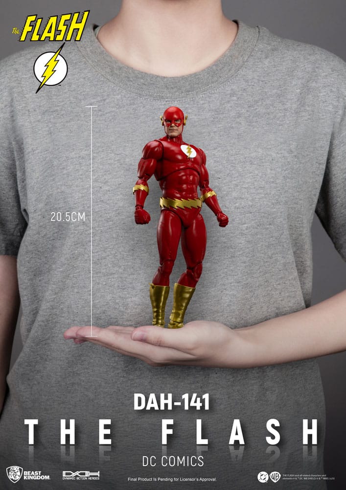 DC Comics Action Figure The Flash 20 cm 4711385254341