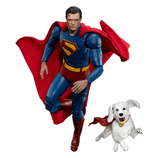 Superman (2025) Action Figure Superman & Krypto 21 cm 4711385261455