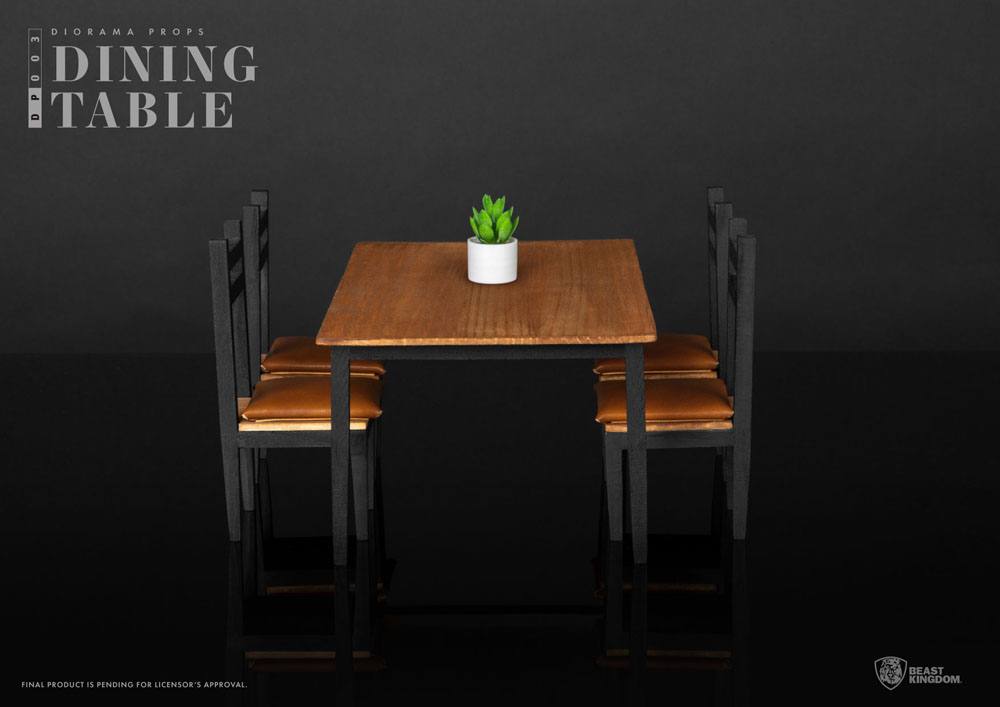 Diorama Props Series Dining Table Set 4711203440918