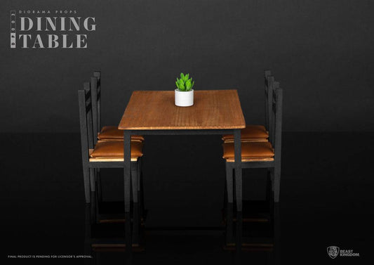 Diorama Props Series Dining Table Set 4711203440918